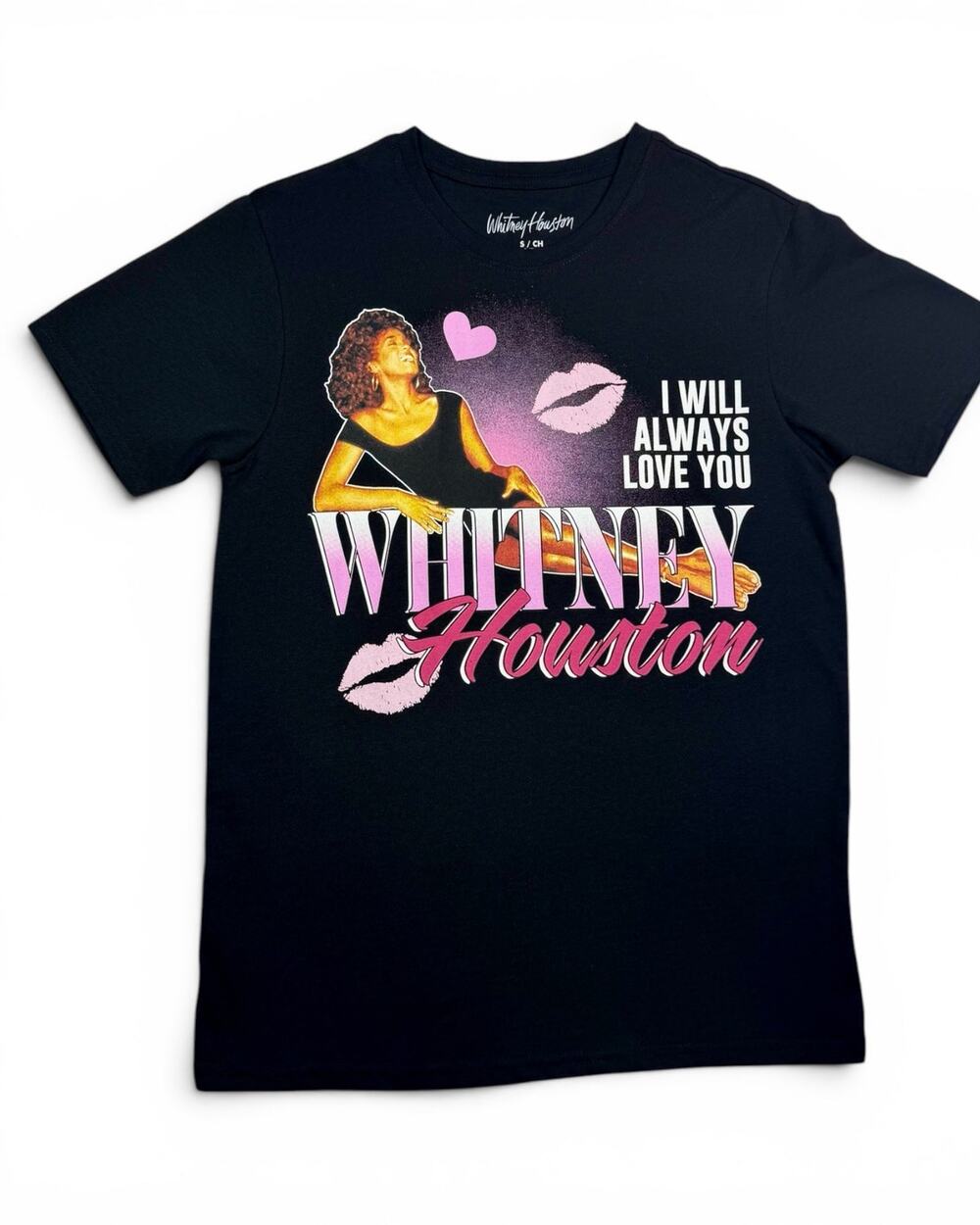 Whitney Houston "I Will Always Love You" Graphic T-Shirt - Small